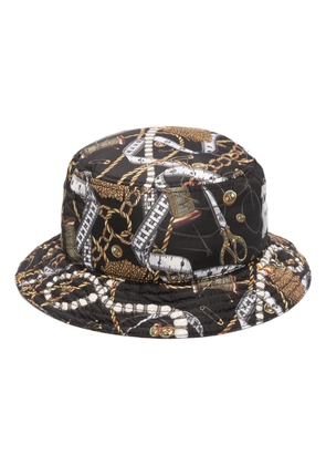 Moschino Barocco-print bucket hat - Black