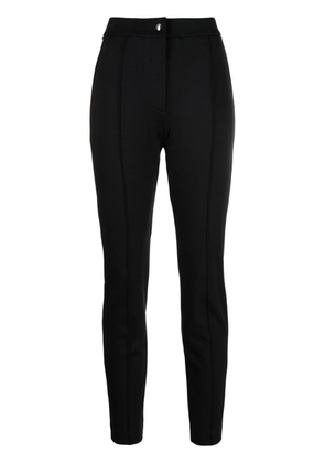 Moncler slim-leg technical-jersey trousers - Black
