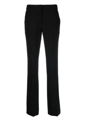 Moschino mid-rise slim-fit trousers - Black