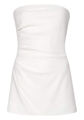 Proenza Schouler strapless gathered top - White