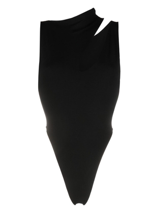 MANURI Bambina cut-out bodysuit - Black