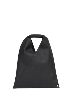 MM6 Maison Margiela small Japanese leather tote bag - Black