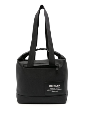 Moncler Nakoa logo-patch tote bag - Black