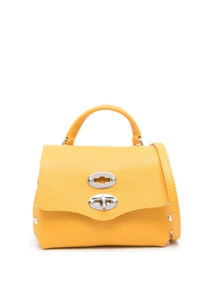 Zanellato Postina leather shoulder bag - Yellow