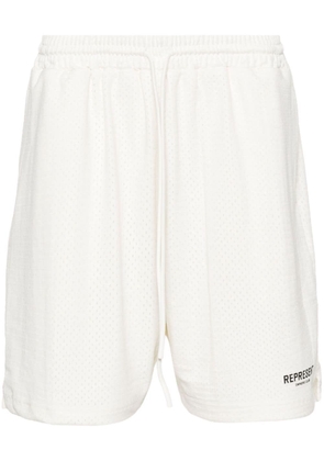 Represent Owners Club mesh shorts - White