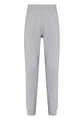 Sunspel cotton tapered track pants - Grey