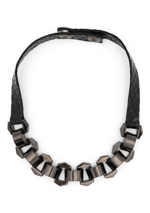 Manokhi Fab chocker necklace - Black