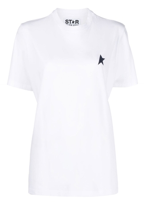 Golden Goose logo-print cotton T-Shirt - White
