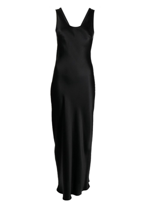 Gilda & Pearl Aria silk maxi dress - Black