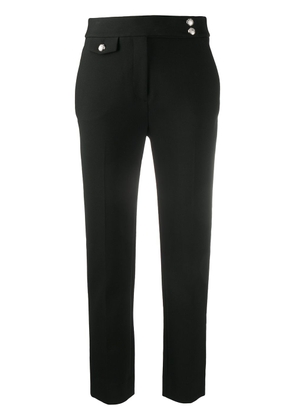 Veronica Beard high-rise slim-fit trousers - Black