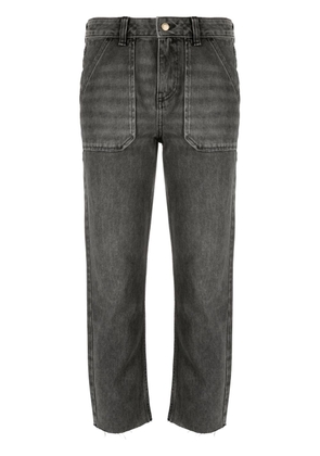 Ba&Sh Elly mid-rise straight-leg jeans - Grey