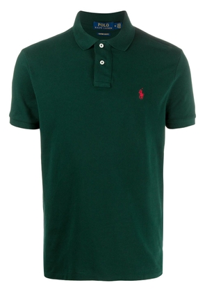 Polo Ralph Lauren logo-embroidered piqué polo shirt - Green