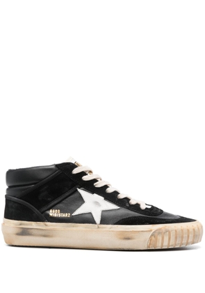Golden Goose Mid-Star leather sneakers - Black