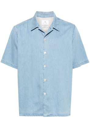 PS Paul Smith short-sleeve denim shirt - Blue