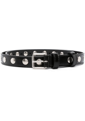 Gucci studded buckle belt - Black