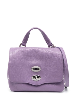 Zanellato baby Postina leather tote bag - Purple