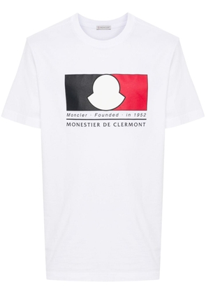 Moncler logo-print T-shirt - White