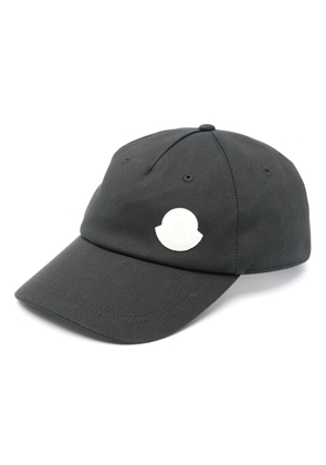Moncler logo-patch baseball cap - Black