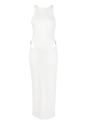 MANURI cut-out maxi dress - White