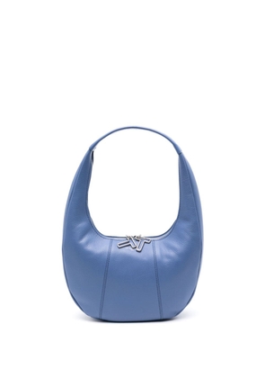 Le Tanneur medium Juliette leather shoulder bag - Blue