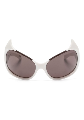 Balenciaga Eyewear Gotham cat-eye sunglasses - White