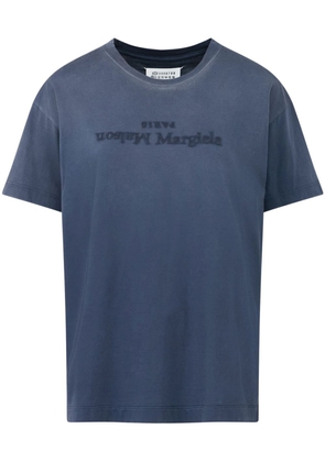 Maison Margiela Reverse Logo cotton T-shirt - Blue