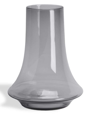 XLBoom medium Spinn glass vase (25cm) - Grey