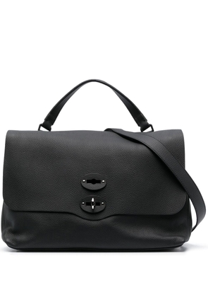 Zanellato Postina leather tote bag - Black
