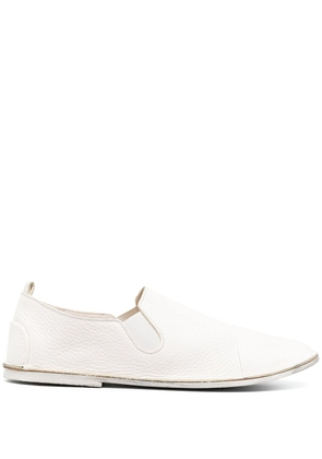 Marsèll pebbled-effect leather loafers - White