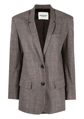 MARANT ÉTOILE single-breasted tailored blazer - Grey
