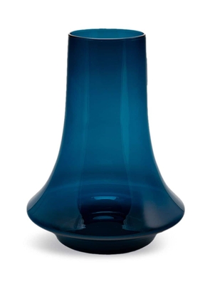 XLBoom large Spinn glass vase (31cm x 24cm) - Blue
