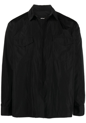 STYLAND button-up long-sleeve shirt - Black