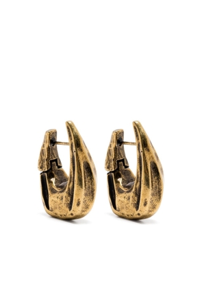 KHAITE The Small Olivia hoop earrings - Gold