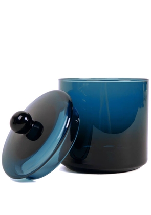 XLBoom medium Mika glass container (10cm x 16cm) - Blue