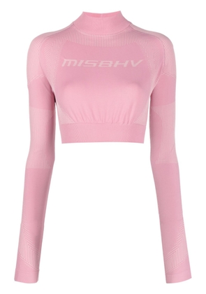 MISBHV Stretch Sport cropped top - Pink
