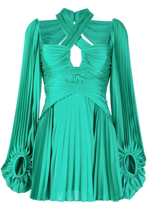 Acler Valaria pleated dress - Green