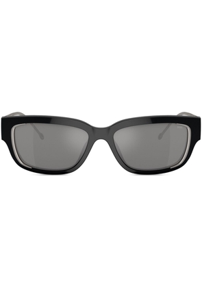 Diesel Everyday rectangle-frame sunglasses - Black