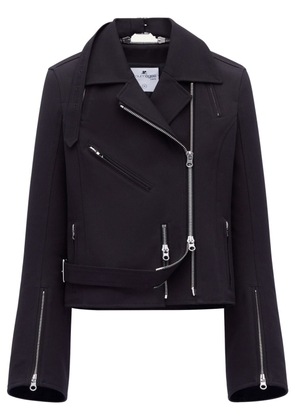 Courrèges Modular asymmetric cotton jacket - Black