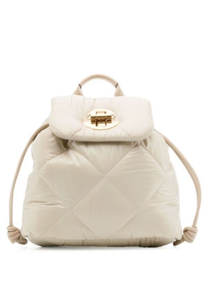 Moncler Puf quilted backpack - Neutrals
