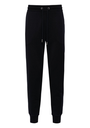 Moncler tapered cotton track pants - Blue