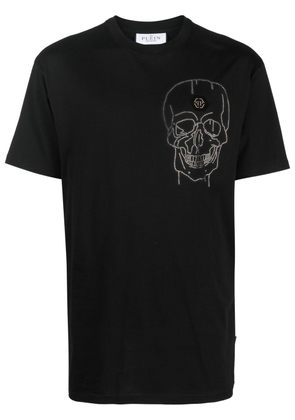 Philipp Plein graffiti print short sleeve T-shirt - Black