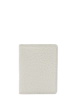Maison Margiela Four Stitch leather cardholder - Grey