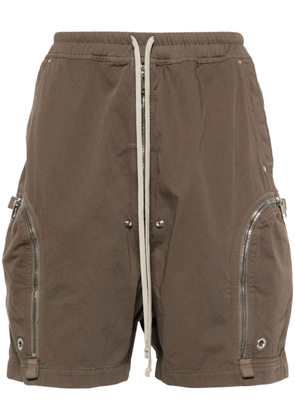 Rick Owens DRKSHDW Bauhaus cotton bermuda shorts - Brown
