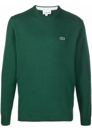 Lacoste logo embroidered jumper - Green