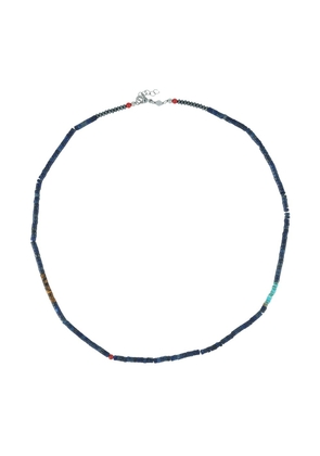 Nialaya Jewelry Heishi lapis bead necklace - Blue