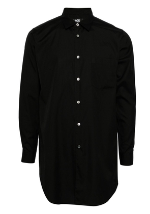 Black Comme Des Garçons classic-collar cotton shirt