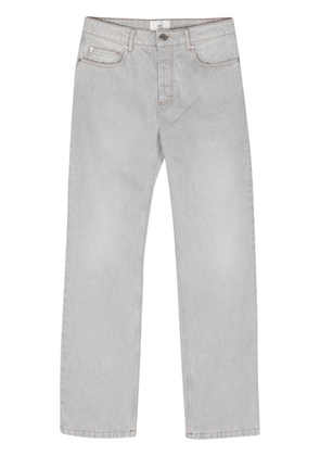 AMI Paris low-rise straight-leg jeans - Grey