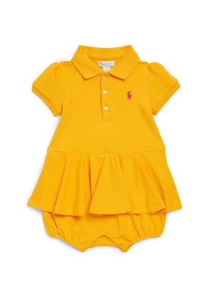 Ralph Lauren Kids Polo Pony Polo Shirt Dress (3-24 Months)