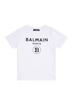 Balmain Kids Cotton Logo T-Shirt (4-16 Years)