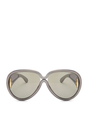 Loewe X Paula'S Ibiza Pilot Mask Sunglasses